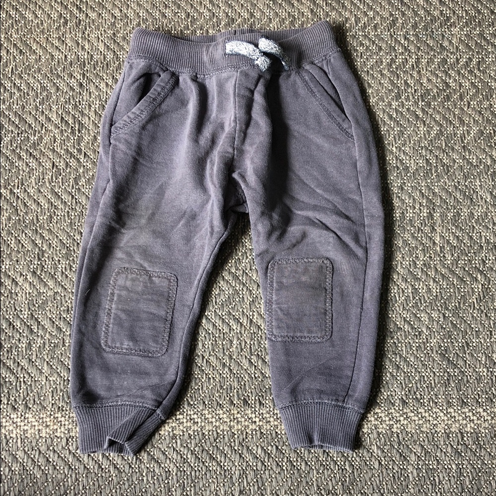 Zara Kids Charcoal Gray Sweat Joggers